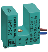 P+F 电感式槽形传感器 SJ5-G-N