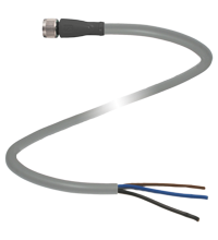 P+F 母头连接器 V3-GM-0,3M-PUR