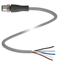 P+F 缆线连接器 V15S-G-20M-PUR