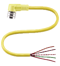 P+F 母头连接器 V125-W-YE2M-PVC