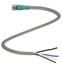 P+F 母头连接器 V31-GM-5M-PUR-ABG-Y222310