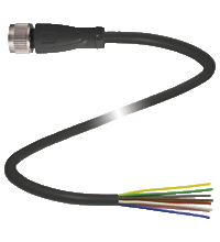 P+F 母头连接器 V19-G-BK60M-PVC-U