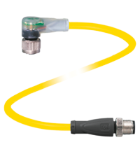 P+F 连接电缆 V1-W-E2-YE2M-PVC-U-V1-G