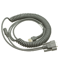 P+F 适配器缆线，RJ50 转 RS 232 V45-G-2M-PVC-SUBD9