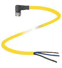 P+F 母头连接器 V3-WM-YE5M-PVC-U