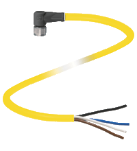 P+F 母头连接器 V31-WM-YE5M-PVC-U