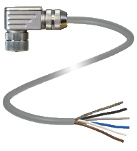 P+F 母头连接器 V15B-W-15M-LIHCH-TP
