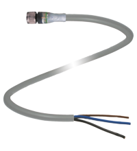 P+F 母头连接器 V3-GM-E2-5M-PUR