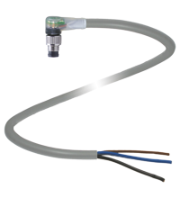 P+F 缆线连接器 V3S-WM-E2-2M-PVC