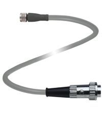 P+F 母头连接器 V31-GM-BK5M-PVC-U-PREH5-PNP