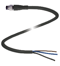 P+F 缆线连接器 V3S-GM-BK5M-PVC-U