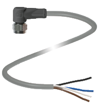 P+F 母头连接器 V1-WV4A-5M-PVC