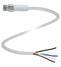 P+F 缆线连接器 V1S-GV4A-5M-PP-H1