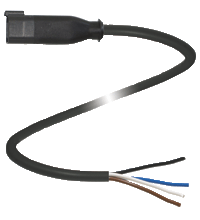 P+F 缆线连接器 DT4P-G-BK6M-PUR-O1