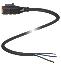 P+F 母头连接器 DT3S-G-BK6M-PUR-O1