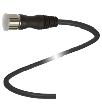 P+F 母头连接器 V23-G-5M-PUR
