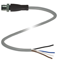 P+F 缆线连接器 V1S-GV4A-5M-PVC