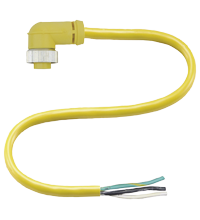P+F 母头连接器 V93-W-YE4M-STOOW