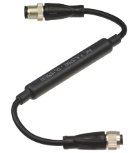 P+F 连接电缆 V19-G-EMV-BK0,3M-PVC-V19-G