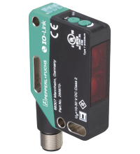 P+F 三角测量型光电传感器 (BGE) OBT600-R201-2EP-IO-V1-1T-L