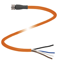 P+F 母头连接器 V31-GM-OR5M-PUR-A