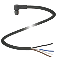 P+F 母头连接器 V31-WMV4A-BK15M-PVC-U