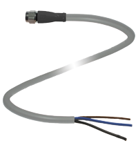 P+F 母头连接器 V3-GMV4A-5M-PUR