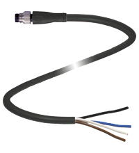 P+F 缆线连接器 V31S-GM-BK8M-PUR-U