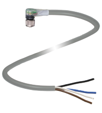 P+F 母头连接器 V31-WM-A2-5M-PUR