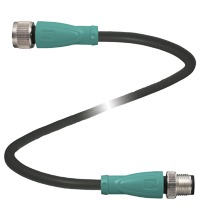 P+F 连接电缆 V1-G-GN-BK10M-PUR-A-V1-G