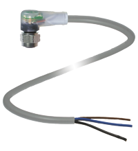 P+F 母头连接器 V1-WV4A-E2-2M-PUR
