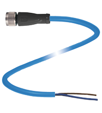 P+F 缆线连接器，NAMUR V1-G-N-5M-PVC