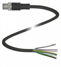 P+F 电缆连接器，以太网 V19SY-G-BK2M-PUR-ABG
