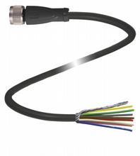 P+F 缆线插座，带屏蔽 V19-G-BK2M-PVC-U/ABG