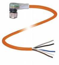 P+F 母头连接器 V15-W-E8-OR5M-PUR-A1