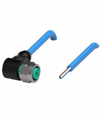 P+F 缆线连接器，NAMUR V1-WV4A-N4-2M-PUR